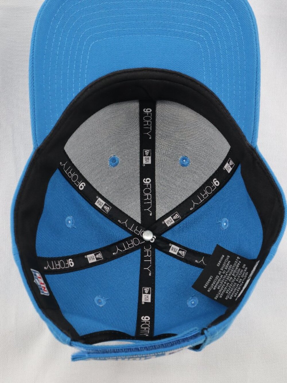 Detroit Lions New Era 9FORTY Honolulu Blue NFL Embroidered Logo Hat NWoT - Picture 6 of 8